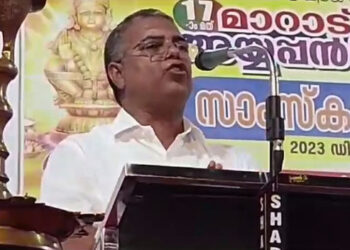 ശബരിമലയിൽ ഹിന്ദു സംഘടന പ്രവർത്തകർക്കനുമതി വേണമെന്ന അബ്ദുല്ലക്കുട്ടിയുടെ പ്രസംഗം വിവാദമാകുന്നു