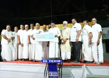 ജീവകാരുണ്യ പ്രവർത്തനങ്ങൾ രാഷ്ട്രീചരിത്രത്തിൽ മുസ്ലിം ലീഗിനെ വേറിട്ടു നിർത്തുന്നു: സാദിഖലി ശിഹാബ് തങ്ങൾ